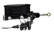 Load image into Gallery viewer, Wilwood HV Tandem M/C Kit w L/H Bracket &amp; Prop Valve - 7/8in Bore Black-W/Push. - Early Mustang - Black Ops Auto Works