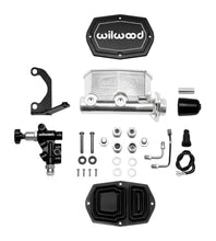 Load image into Gallery viewer, Wilwood Compact Tandem M/C - 1.12in Bore - w/Bracket and Valve - Ball Burnished-Brake Master Cylinder-Wilwood