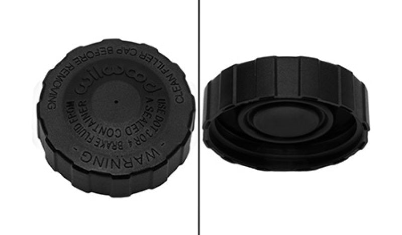 Wilwood Cap - Girling Master Cylinders Nylon Remote Reservoirs M/C w/ Vented Diaphram - Black Ops Auto Works