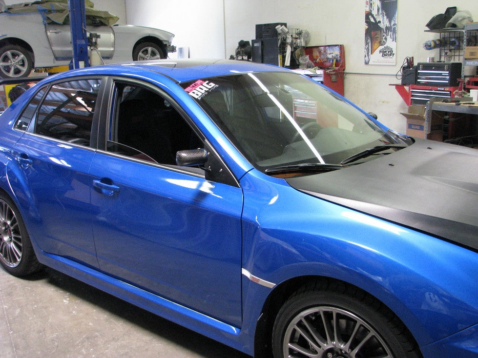 -APR Performance Subaru Impreza WRX/STI Formula 3 Carbon Fiber Mirror/Black 2002-2007
