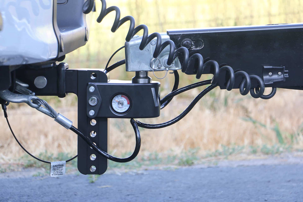 Cerakote Black Weigh Safe Drop Hitch (Aluminum) WS8-2-KA-CER-BLA