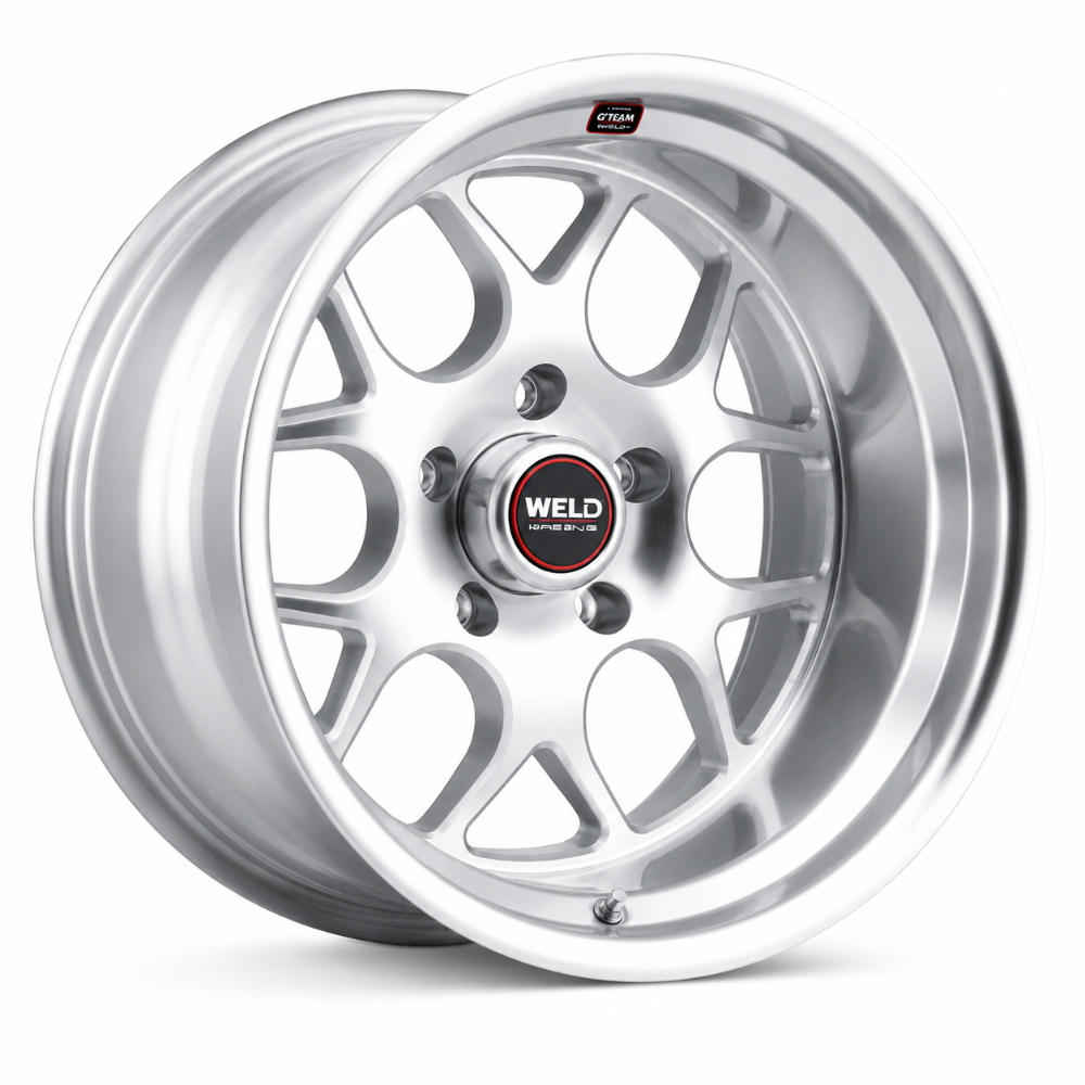 Weld S11129589P25 Solana 22x9.5 wheel with 6x135 bolt pattern, ET25 offset, 87.1mm bore, and gloss silver machined finish.