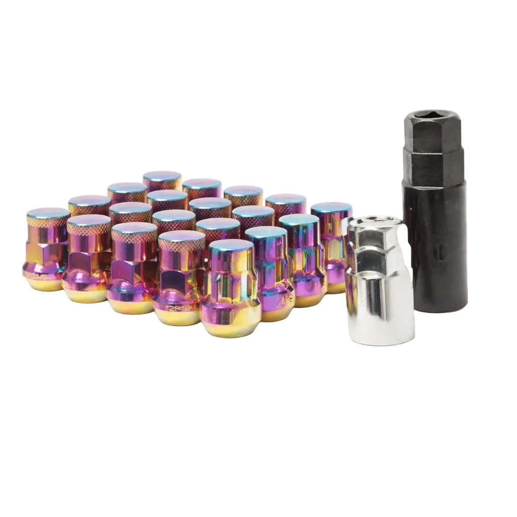 Wheel Mate Muteki SR35 Close End Lug Nuts w/ Lock Set - Purple 12x1.50 35mm Wheel Mate WHM32926LP