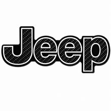 Load image into Gallery viewer, RBDCFJTB Carbon Fiber Jeep Trunk Badge 2011-2022 Grand Cherokee