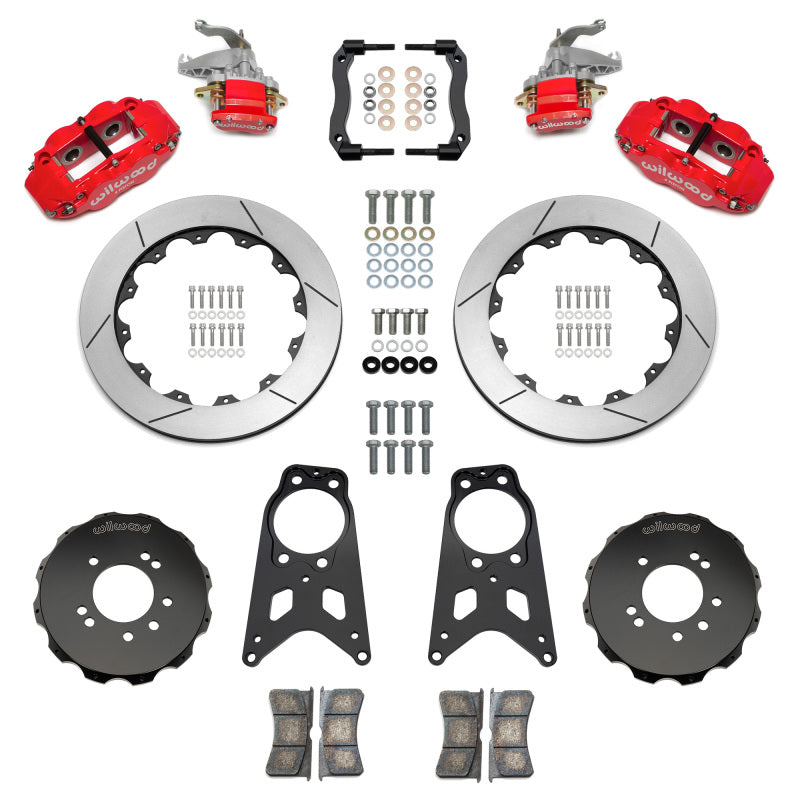 Wilwood 140-18271-R Aerolite 6R rear BBK full view