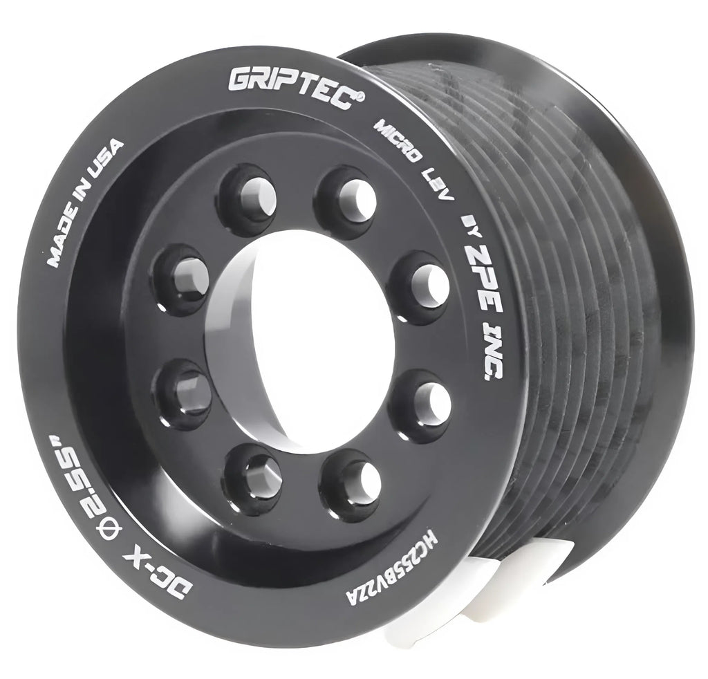 10 Rib ZPE GripTec® 2pc HellCat L3V Black Pulley Only - Black Ops Auto Works