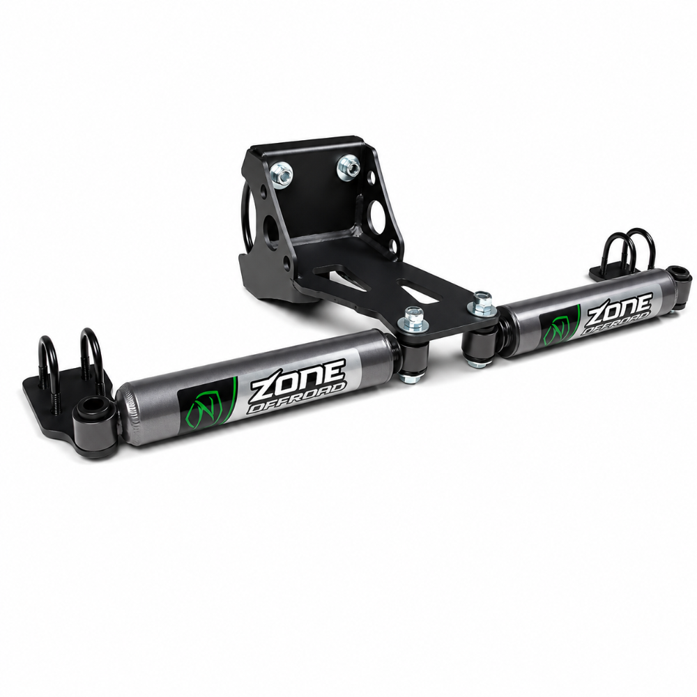 Zone Offroad ZORZONF8002 Ford F250 F350 Dual Stabilizer Kit