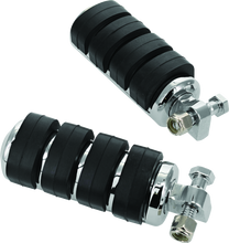 Load image into Gallery viewer, KUR8002-Kuryakyn ISO Peg Large With Male Adapter Chrome (Pair)-Footpegs-Kuryakyn