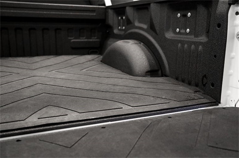 DZEDZ76973-Deezee 07-18 Chevrolet Silverado Heavyweight Bed Mat - Custom Fit 6 1/2Ft Bed (X Pattern)-Bed Liners-Dee Zee