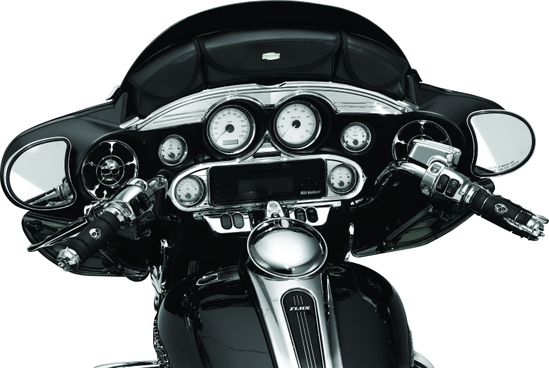 KUR3783-Kuryakyn Switch Panel Accent Chrome-Switch Panels-Kuryakyn