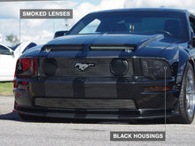 Load image into Gallery viewer, Raxiom 05-09 Ford Mustang w/ Halogen LED Halo Prjctr Headlights-Blk Hsng(Smoked Lens Exclude GT500)-Headlights-Raxiom