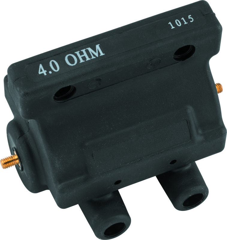 TWP210071-Twin Power 80-84 Big Twin and XL Ignition Coil Black Replaces H-D 31609-80 4 Ohm Original Style-Stock Replacement Ignition-TwinPower
