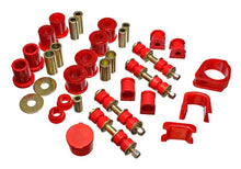 Load image into Gallery viewer, ENG4.18117R-Energy Suspension 97-01 Ford Escort/ZX2 Red Hyper-flex Master Bushing Set-Bushing Kits-Energy Suspension