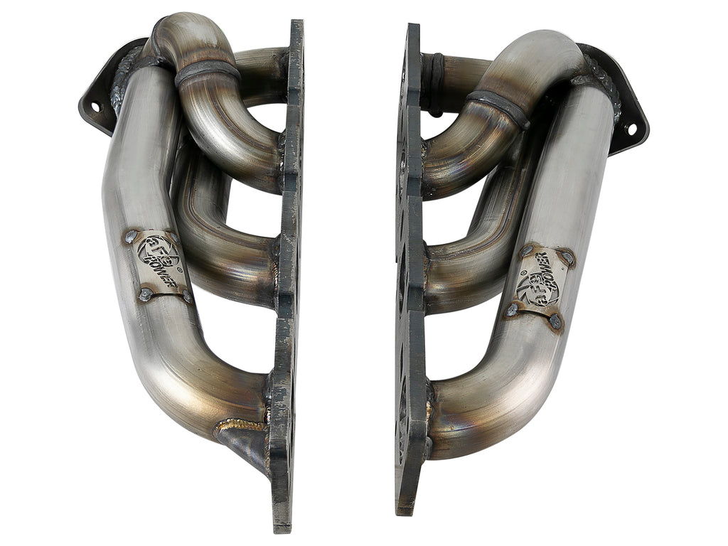 aFe aFe Power Twisted Steel 304SS Shorty Header 09-18 Dodge Challenger / Charger V8-5.7L