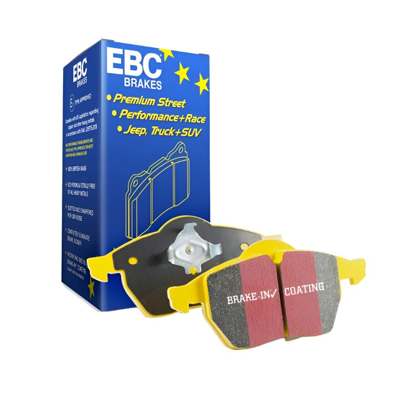 EBC 2018+ Subaru Ascent Yellowstuff Front Brake Pads-Brake Pads - Performance-EBC