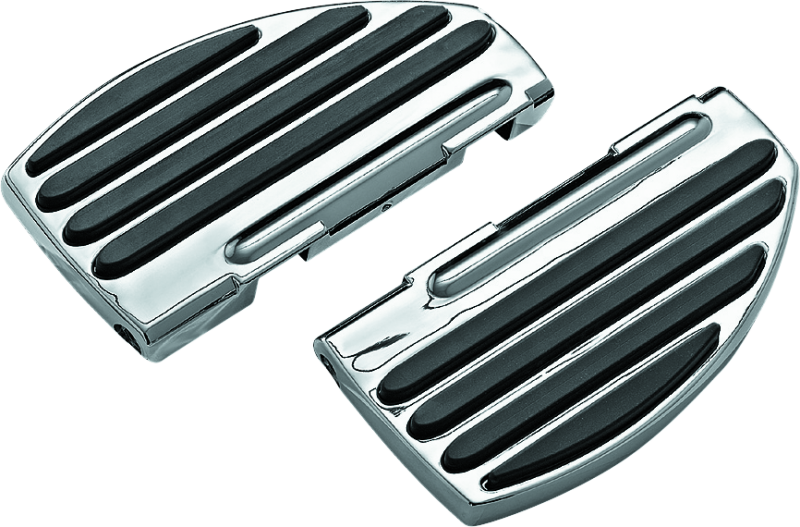 KUR7906-Kuryakyn ISO Passenger Floorboards Chrome-Footpegs-Kuryakyn