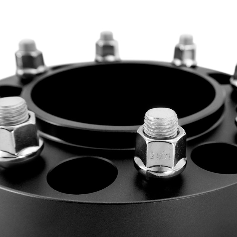 Mishimoto Wheel Spacers - 6x139.7 - 93.1 - 50mm - M12 - Black - product view 2