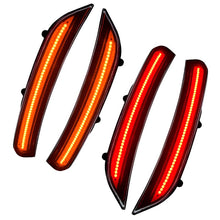Load image into Gallery viewer, Oracle 15-21 Dodge Charger Concept Sidemarker Set - Tinted - No Paint-Light Strip LED-ORACLE Lighting