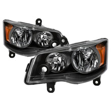 Load image into Gallery viewer, SPY9042492-xTune 11-17 Dodge Grand Caravan OEM Style Headlights - Black (HD-JH-CHRTC08-AM-BK)-Headlights-SPYDER