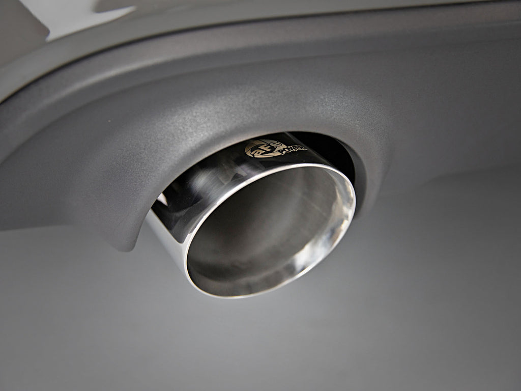 aFe aFe MACH Force-XP 4-1/2in Polished OE Replacement Exhaust Tips 2015-2023 Dodge Charger/Hellcat