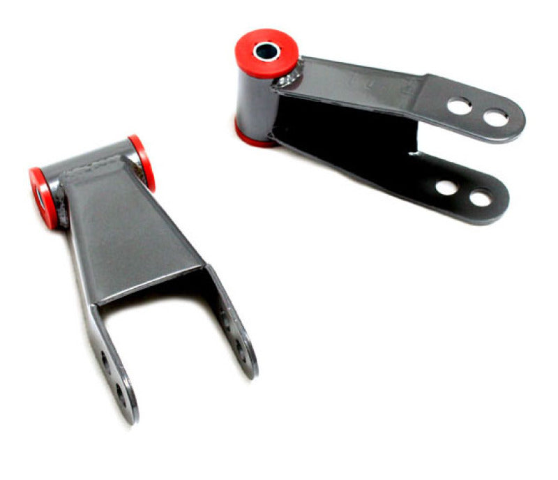 MXT413130-MaxTrac 04-14 Ford F-150 2WD 2in Rear Lowering Shackles-Shackle Kits-Maxtrac