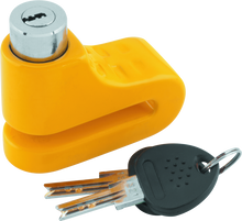 Load image into Gallery viewer, BKM132247-Bully Lock Disc Lock 5.5mm - Yellow-Security Locks-Bike Master