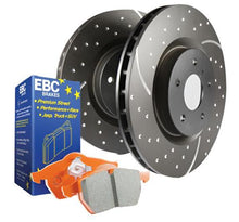 Load image into Gallery viewer, EBC S8 Kits Orangestuff Pads and GD Rotors-EBC-Brake Rotors - Slot &amp; Drilled