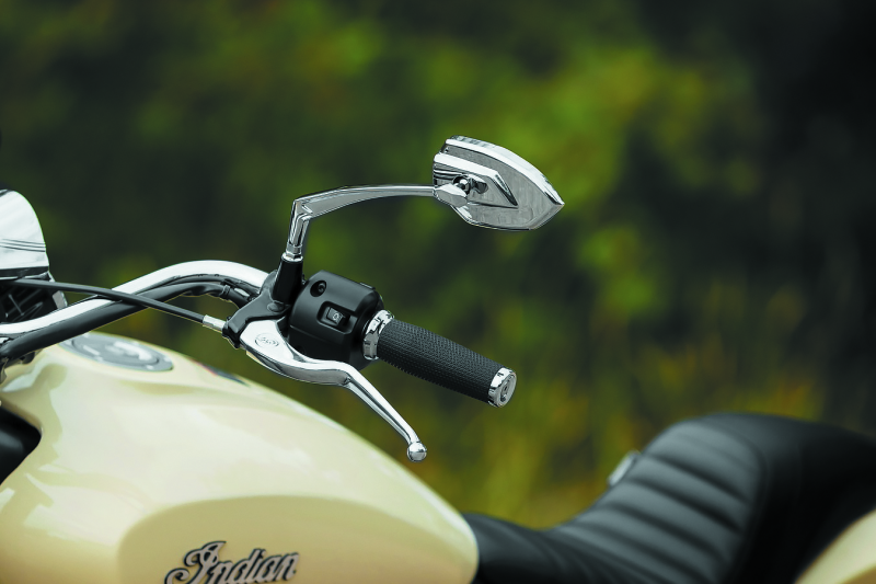 KUR1962-Kuryakyn Phantom Mirrors Chrome-Rear View Mirrors-Kuryakyn