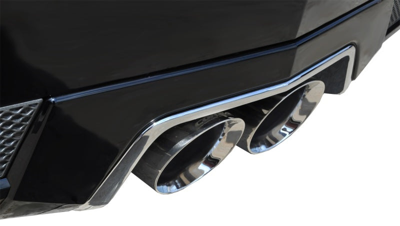 Corsa 11-13 Cadillac CTS Coupe V 6.2L V8 Polished Sport Axle-Back Exhaust-Axle Back-CORSA Performance