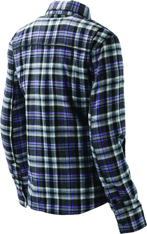 RIV094527-River Road Cameo Flannel Moto Shirt Womens - Small-Shirts-River Road