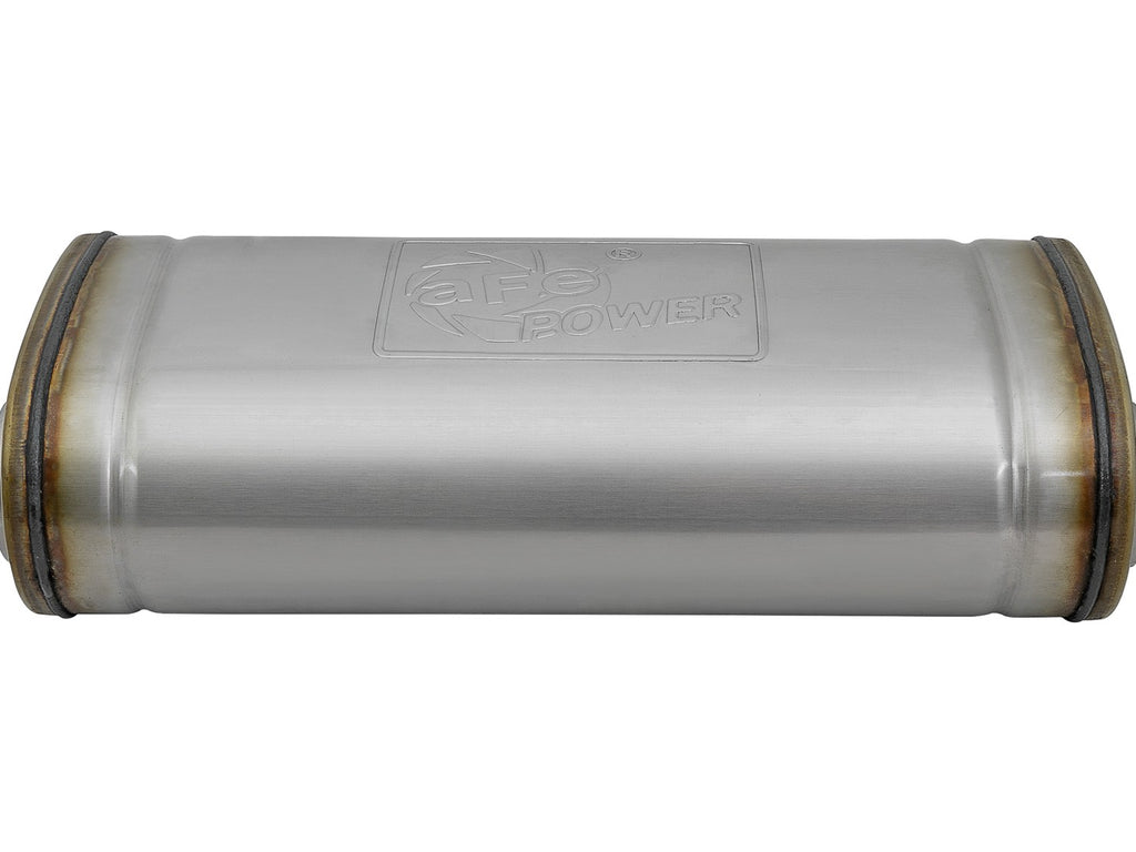 aFe aFe Rebel Series 2.5in 409 SS Axle-Back Exhaust Polished 07-18 Jeep Wrangler (JK) V6-3.6L/3.8L