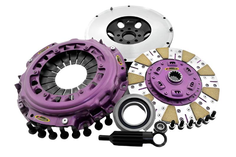XCLXKTY25502-1C-XClutch 93-95 Toyota Supra Twin Turbo 3.0L Stage 2 Cushioned Ceramic Clutch Kit-Clutch Kits - Single-XCLUTCH