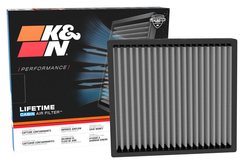 KNNVF2088-K&N 21-24 Kia Carnival/Sedona 2.2L L4 Diesel Cabin Air Filter - Rear-Cabin Air Filters-K&N Engineering