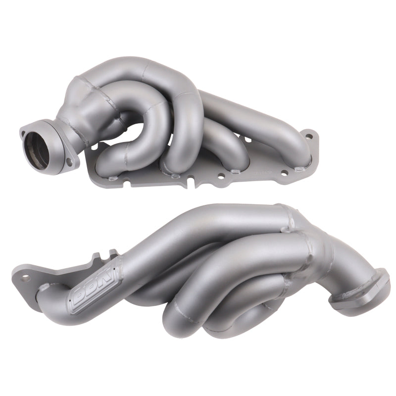 BBK1943-BBK 11-14 Ford F-150 Coyote 5.0 Shorty Tuned Length Exhaust Headers - 1-3/4in Titanium Ceramic-Headers & Manifolds-BBK