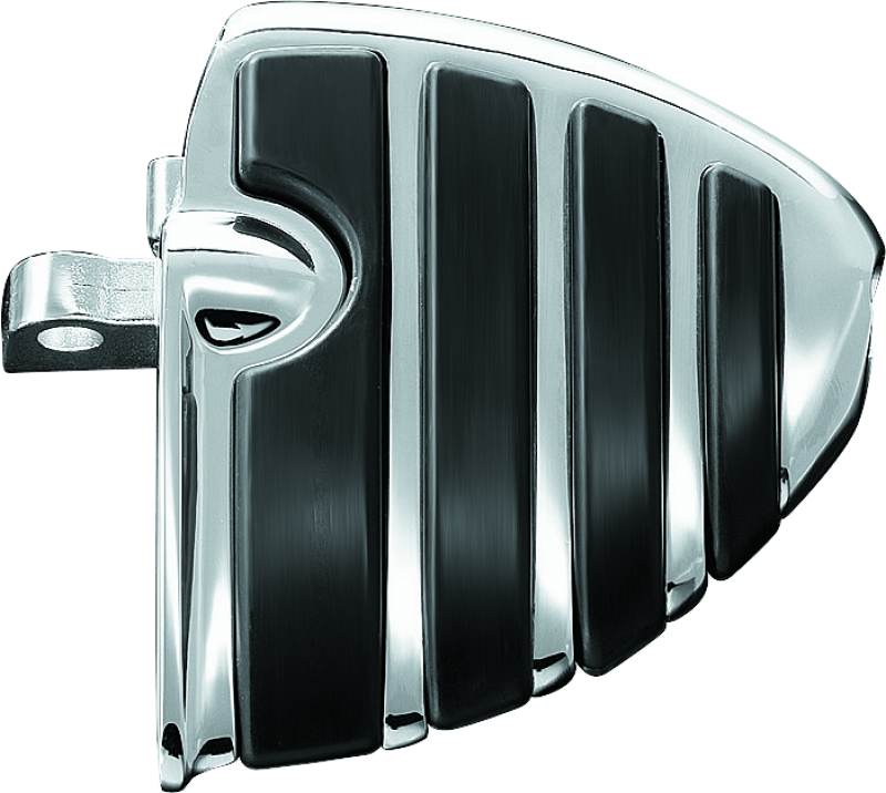 KUR4450-Kuryakyn ISO Wing Mini Boards With Male Mount Adapter Chrome-Running Boards-Kuryakyn