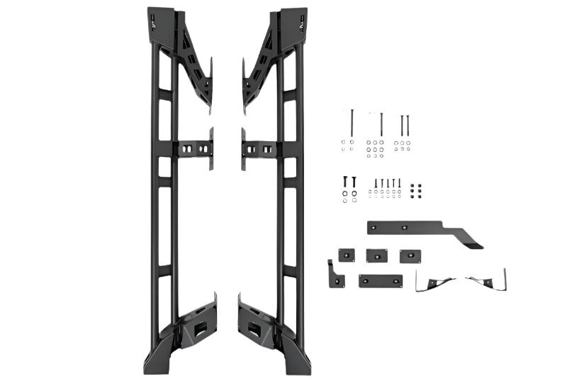 DVESRGX-02-DV8 Offroad 03-09 Lexus GX 470 FS-15 Rock Sliders-Body Armor & Rock Rails-DV8 Offroad