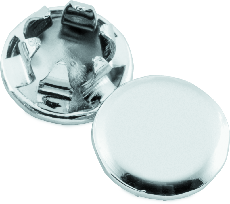 KUR8120-Kuryakyn Custom End Plugs Chrome For 3/8inch Allen Bolts (Set of 6)-Handlebars-Kuryakyn
