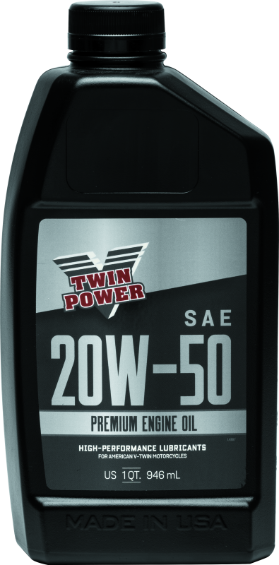 TWP539006-Twin Power 20W50 Premium Oil Quart-Motor Oils-TwinPower