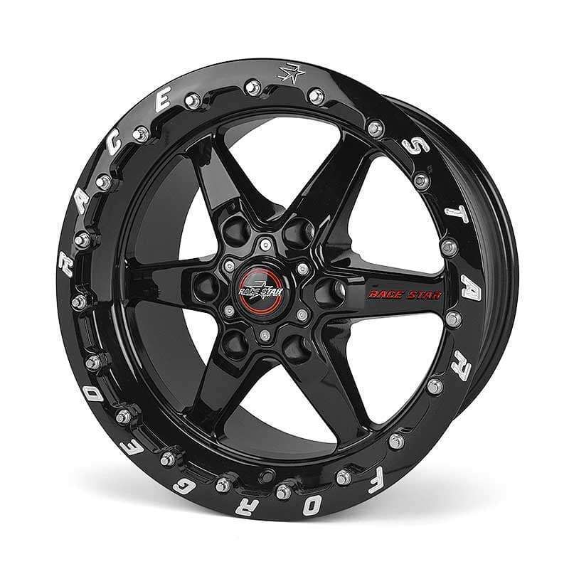 RST93-795852SB-Race Star 93 Truck Star 17x9.50 6x5.50bc 6.125bs Gloss Black Wheel - Single Beadlock-Wheels - Cast-Race Star