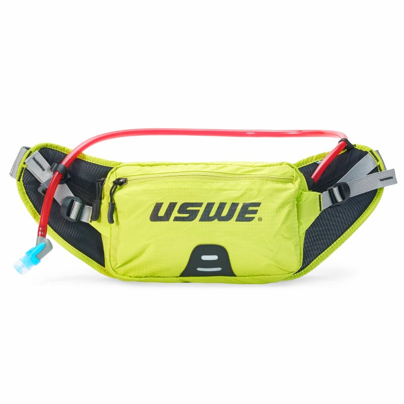 USWE Zulo Waist Pack 2L - Crazy Yellow-Bags - Hydration Packs-USWE