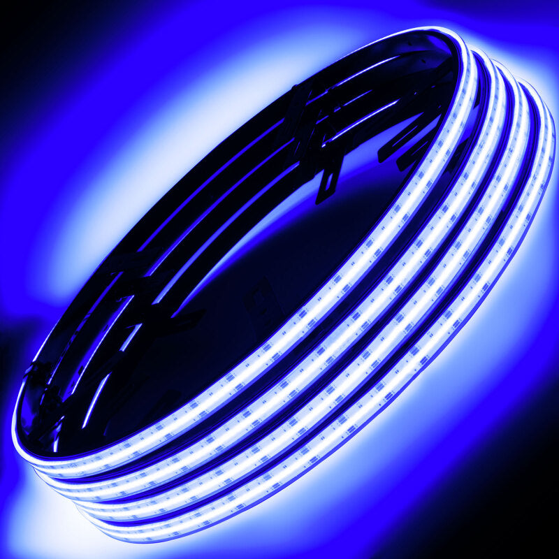 ORL4238-BC2-ORACLE Lighting LED Illuminated Wheel Rings 16.5in PLASMA ColorSHIFT w/BC2 Bluetooth Controller-Light Strip LED-ORACLE Lighting
