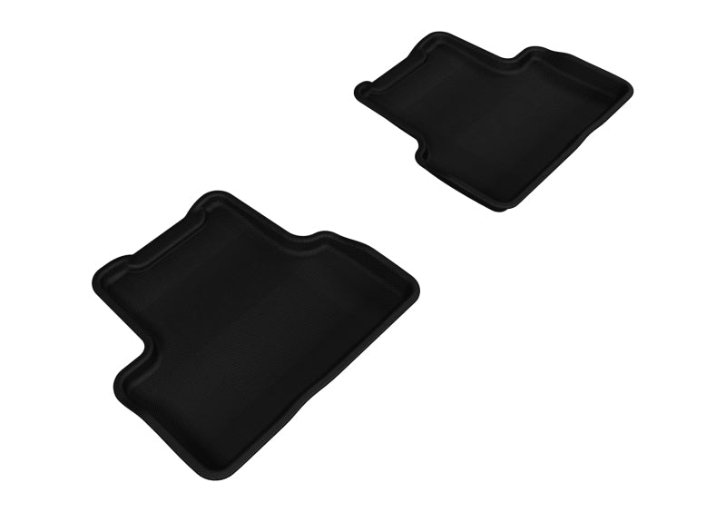 ACEL1CH04421509-3D MAXpider 2011-2015 Chevrolet Cruze/Cruze Limited Kagu 2nd Row Floormats - Black-Floor Mats - Rubber-3D MAXpider