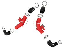 Load image into Gallery viewer, aFe aFe 2022 Toyota Land Cruiser (J300) V6-3.5L (tt) BladeRunner 2.5in Aluminum Hot Charge Pipe - Red
