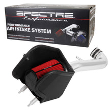 Load image into Gallery viewer, SPE9089-Spectre 2018 Jeep Wrangler V6-3.6L F/I Air Intake Kit - Polished w/Red Filter-Cold Air Intakes-Spectre