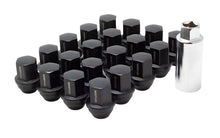 Load image into Gallery viewer, WHMWM14TB20-Wheel Mate WM14T Closed End Lug Nuts - QTY 20/Black-Lug Nuts-Wheel Mate