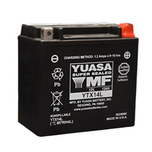 Load image into Gallery viewer, Yuasa YTX14L Maintenance Free AGM 12 Volt Battery-Batteries-Yuasa Battery