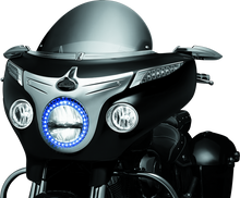 Load image into Gallery viewer, KUR5622-Kuryakyn Driving Light Bezels Indian Chrome-Driving Lights-Kuryakyn