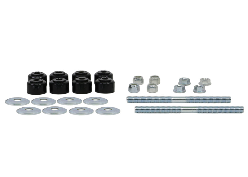 Whiteline-Whiteline Plus Universal Sway Bar Link Threaded Rod w/ Poly Bushes 140mm
