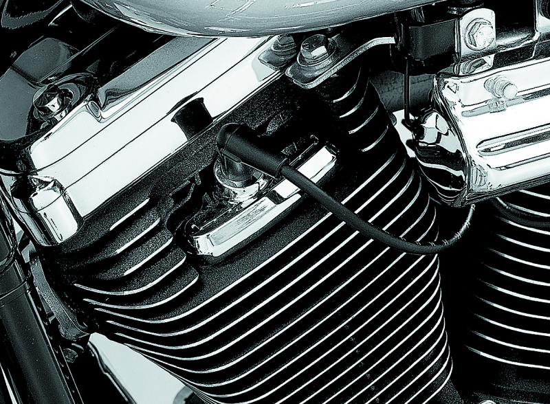 KUR8315-Kuryakyn Spark Plug & Head Bolt Covers Evolution Motors & 86-03 XL Models-Bolts-Kuryakyn