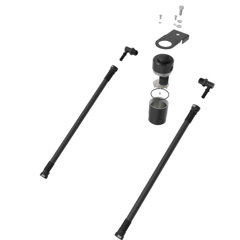 KNN81-0812-K&N 20-23 GM 2500/3500 6.6L Oil Separator Catch Can-Oil Separators-K&N Engineering